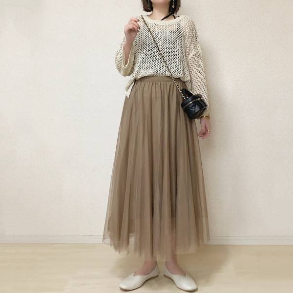 《あなたは何色押し！？》春コーデに欠かせない”チュールスカート”コーデ4選