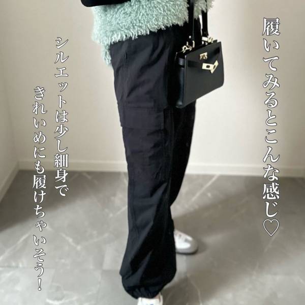 「推し」です♡【ユニクロ】「綺麗」な「シルエット」で履ける”イージーカーゴパンツ”は要チェック！！