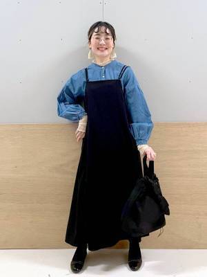 こりゃ人気なワケだ♡【グローバルワーク】迷ったらコレ！「万能キャミワンピ」