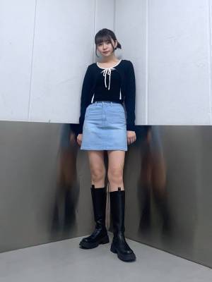 こういうの、求めてた！【ALAND】周りと差がつく♡「デニムスカート」