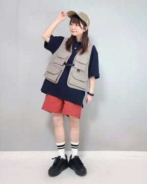 「メンズアイテム」だけど「女子にも」おすすめ♡【GU】のめちゃ可愛い”ベスト”見つけた！！