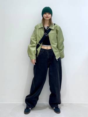 春アウター決めた？ コーデがカッコよく決まる【レザージャケット】