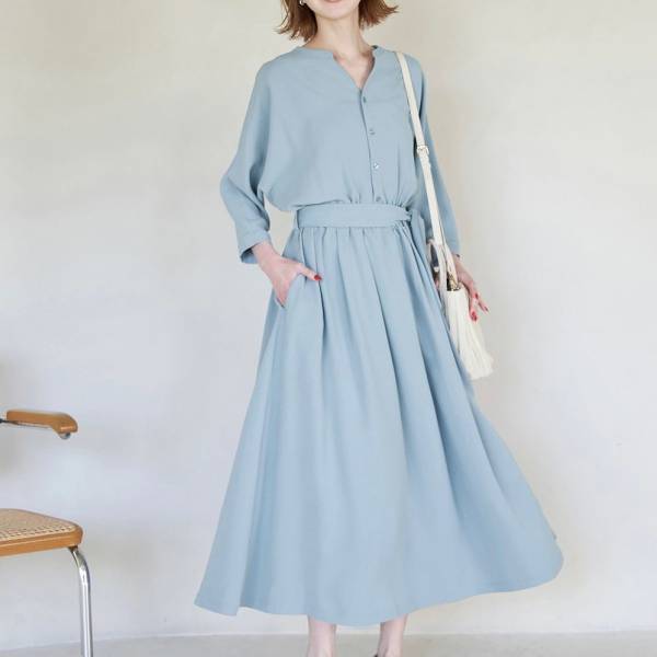 春コーデ迷子さん集合ッ！！【ロペピクニック】着るだけでサマ見え♡「楽ちんワンピース」