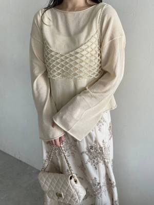 トレンドコーデの必須アイテム！ 【ビスチェ】をプラスして華やかに♡