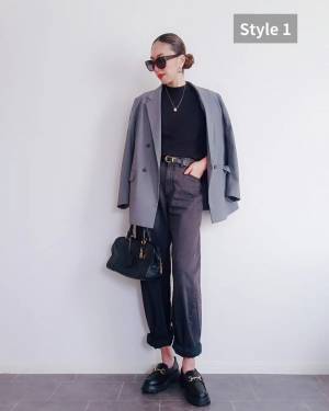 「ボリュームソール」が可愛い♡【GU】の「スタイルアップ」が叶う”ローファー”を紹介