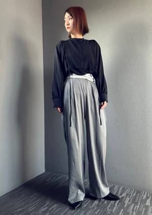 コスパ良し☆【SHEIN】”ウエストデザインボトムス”の楽ちんコーデ4選