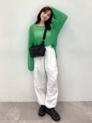 着回し力、たかッ！！【FOREVER21】シルエットが自由自在♡「カーゴパンツ」