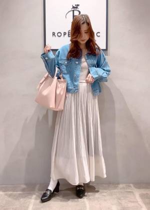 やっぱり春デートには【淡色ワンピ】が正解♡ 春の褒められコーデ術！