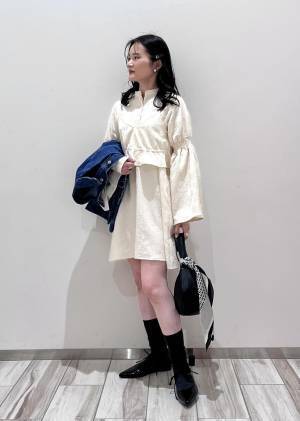 やっぱり春デートには【淡色ワンピ】が正解♡ 春の褒められコーデ術！