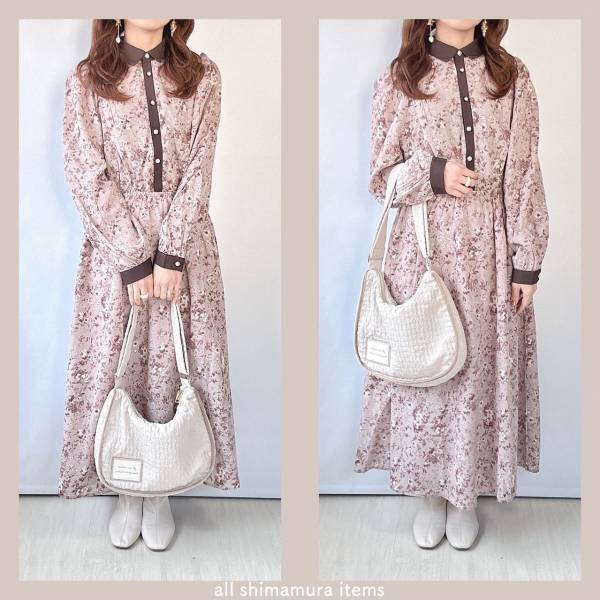 こりゃ完売注意ーーッ♡【しまむら】春に着たい♡「高見えワンピ」