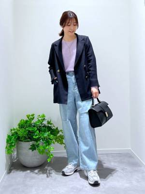 ★4.8の高評価、、、！【グローバルワーク】シルエットが最高♡「大人気デニム」