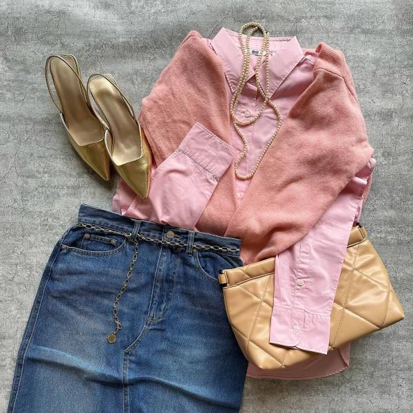 買って損なしかも♡【ユニクロ】この春大活躍！「カラーシャツ」