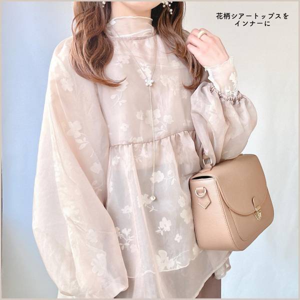 「即カゴイン」した可愛さ！！【しまむら】の”シアーブラウス”が最高♡