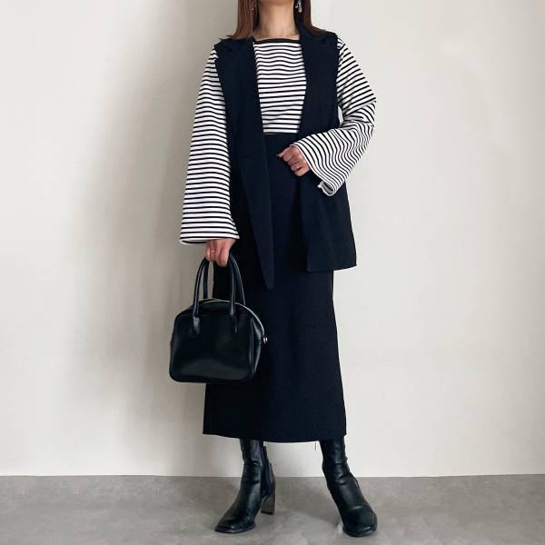 《春の1軍アイテム決定》【しまむら】×「makiさんコラボ」の”ボーダーT”着回し3選♡