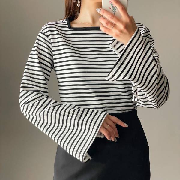 《春の1軍アイテム決定》【しまむら】×「makiさんコラボ」の”ボーダーT”着回し3選♡