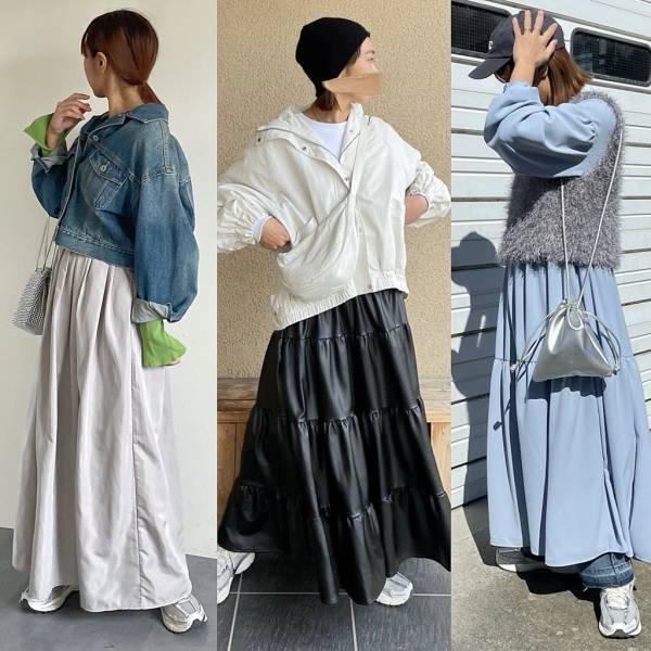 春の大人可愛いはふんわり”スカート”で♡着太りしないコーデを徹底解説！