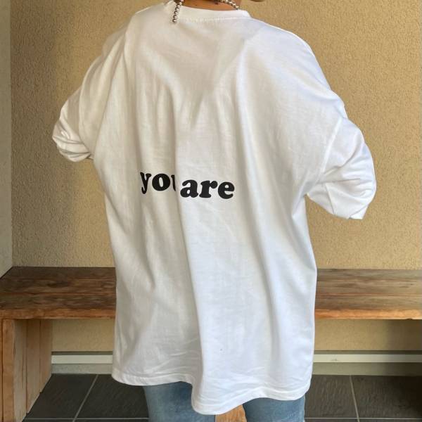 大人のロゴT見つけた♡【reca】のちょい可愛い”ロンT”がちょうどいい！