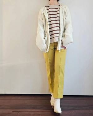 “春コーデ”の救世主！  楽チンなのにオシャレで万能♡ 【ニットブルゾン】