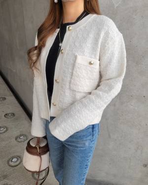 “春コーデ”の救世主！  楽チンなのにオシャレで万能♡ 【ニットブルゾン】