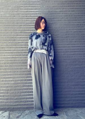 実はどんなコーデにも合わせやすい♡【SHEIN】”タイダイ柄トップス”着回しコーデ