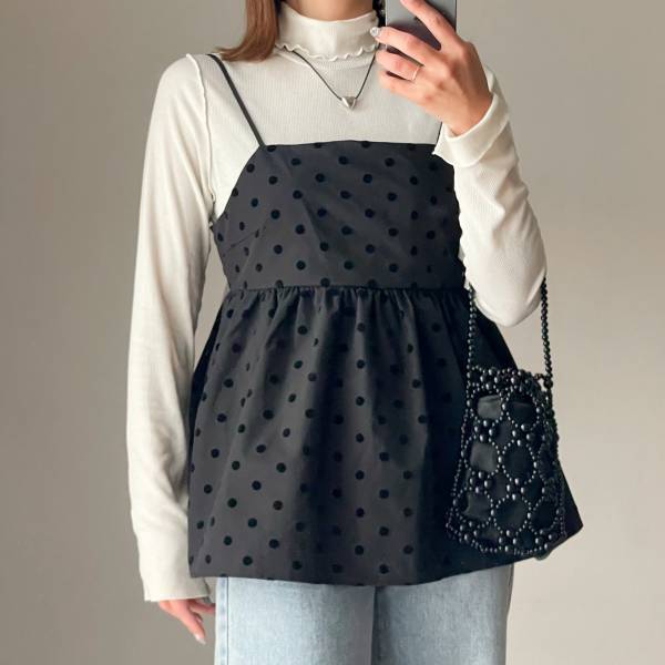 《春ビスチェが映えるっ！》【しまむら】の”ビスチェ”はこう合わせたい♡着回し3選