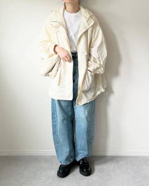 《この時期のアウターって何着る？》【ANGIE　VINTAGE】の「こなれ感」ある”マウンテンパーカー”を紹介