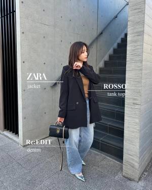 どっちの色を選ぶ？【ZARA】の”ジャケット”がおしゃれすぎるっっ！！