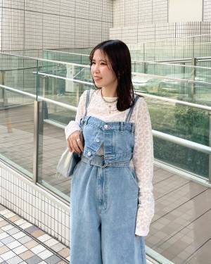 「シルエットめっちゃきれい」！【chico】「すっきり」着やすい”コンビネゾン”を紹介