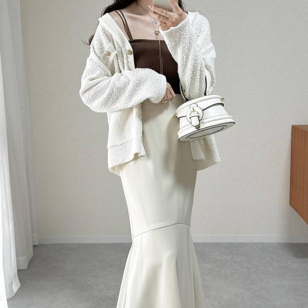 「1枚あると便利」【GU】サッと羽織れる”カーディガン”を紹介