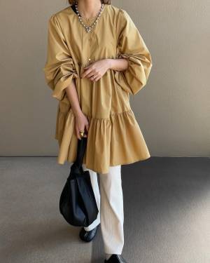 1枚でも、レイヤードしても可愛い！ この春は【チュニック】が優勝♡