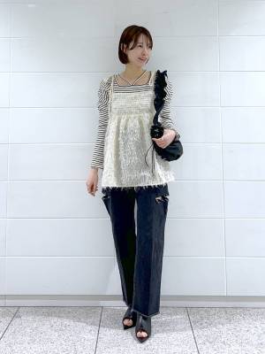 1枚でも、レイヤードしても可愛い！ この春は【チュニック】が優勝♡