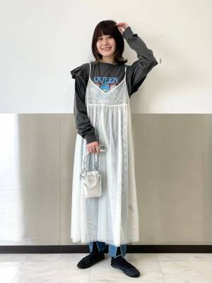 万能ワンピの代名詞！ 【チュールワンピ】でつくる「最旬コーデ」♡