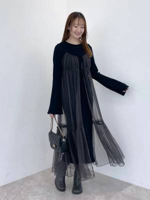 万能ワンピの代名詞！ 【チュールワンピ】でつくる「最旬コーデ」♡