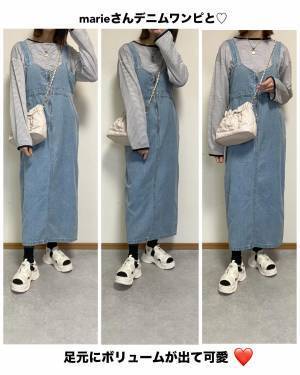 厚底好き必見！！【しまむら】でオススメの”サンダル”特集