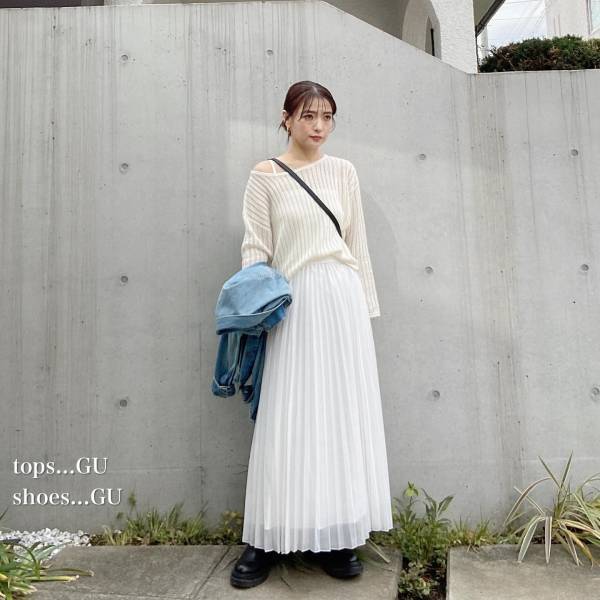 本当に【上下GU】なの！？ お手本にしたい♡ オシャレさんの「最旬コーデ」