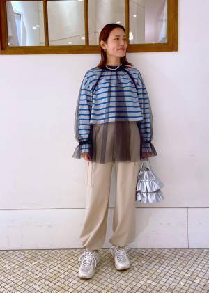 これは即真似したい♡【ロペピクニック】スタッフから学ぶ！「ボーダートップス」コーデ術