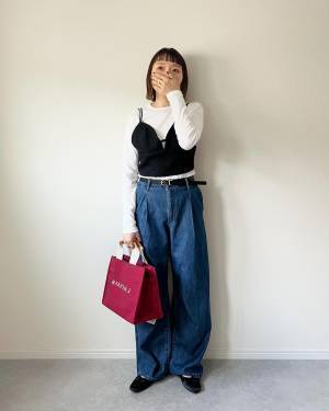 ＜購入報告、続出中ーッ！＞【ユニクロ】 美シルエットが叶うかも♡「注目ジーンズ」