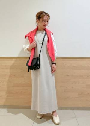 1枚でコーデが完成！？【ロペピクニック】ロングシーズン使えて嬉しい♡「ドッキングワンピ」