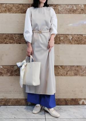 1枚でコーデが完成！？【ロペピクニック】ロングシーズン使えて嬉しい♡「ドッキングワンピ」