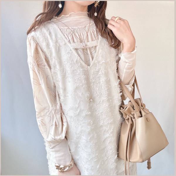 オシャレ偏差値、上がりまくり！【しまむら】大人可愛い♡「淡色ベスト」