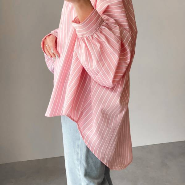 《春到来！出番到来！》春全開！【しまむら】春っぽ”ストライプシャツ”見つけたよ♡