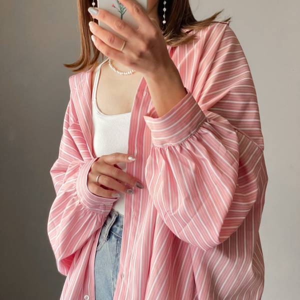 《春到来！出番到来！》春全開！【しまむら】春っぽ”ストライプシャツ”見つけたよ♡