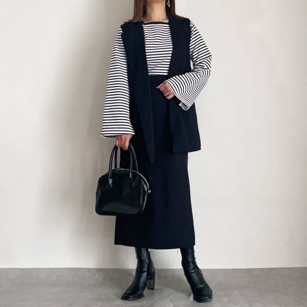 春コーデにピッタリ！！【しまむら】×makiさんコラボの”ボーダーT”着回し3選