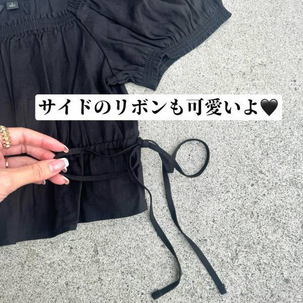 甘めなデザインが好きな人必見！！【ユニクロ】の”ブラウス”が「可愛い」すぎる♡