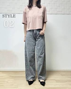 《思わずイロチ買いしたくなる》【GU】の”ウォッシュドT”が大活躍間違いなし！