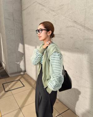 即オシャ見え！【レイヤードコーデ】には「シアートップス」を♡