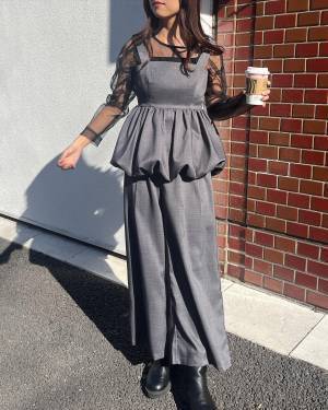 即オシャ見え！【レイヤードコーデ】には「シアートップス」を♡