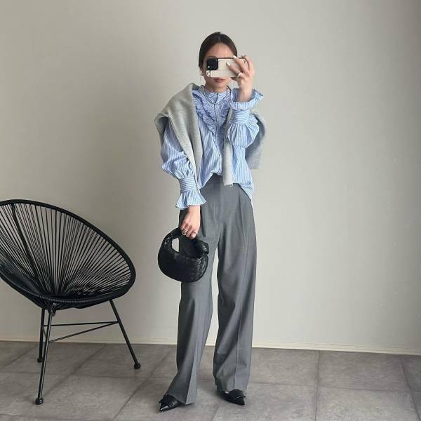 いつものコーデにプラスして！ 【今っぽフリルアイテム】が可愛い♡