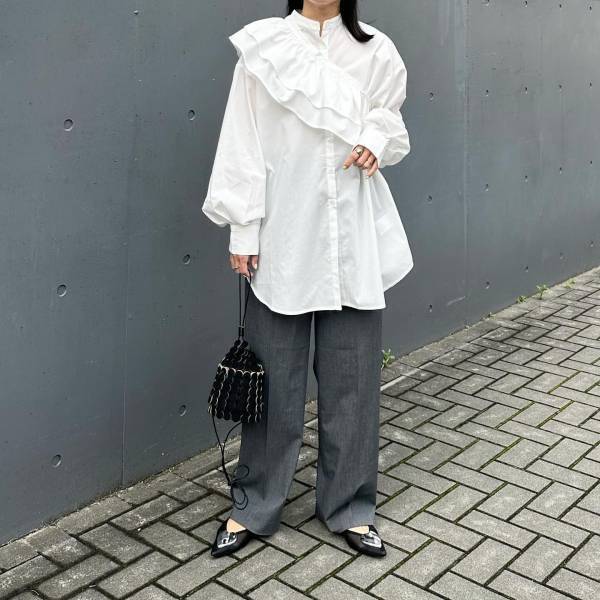 いつものコーデにプラスして！ 【今っぽフリルアイテム】が可愛い♡