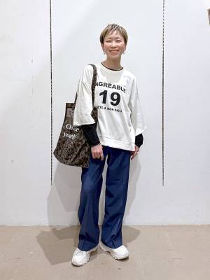 ロングシーズン使えるッ！！【グローバルワーク】ゆるっと可愛い♡「おしゃれスウェット」